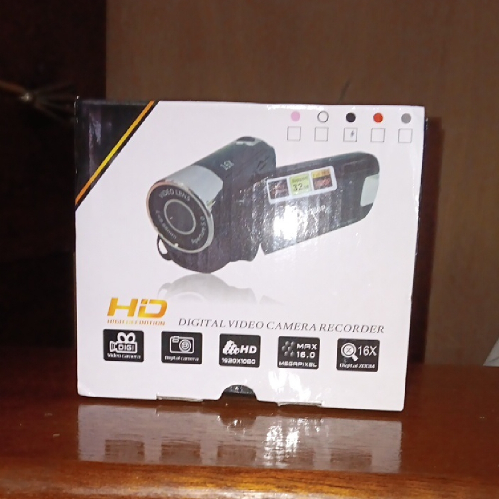 HD Digital Video Camera - Black and Silver